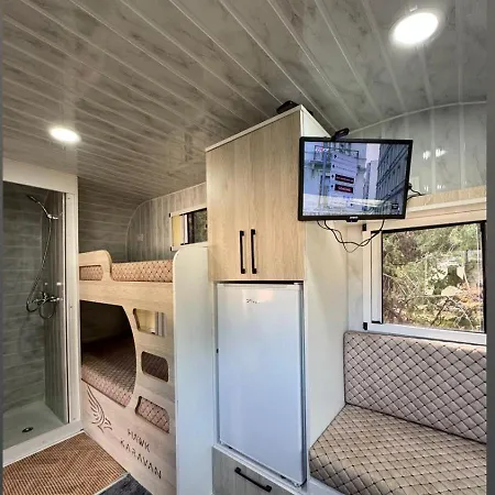 אתר קמפינג Lakos Karavan - Sarigerme Beach *